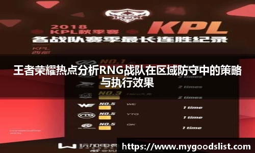 王者荣耀热点分析RNG战队在区域防守中的策略与执行效果